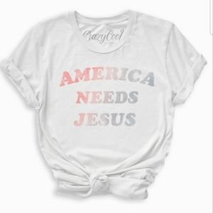American Needs Jesus Shirt